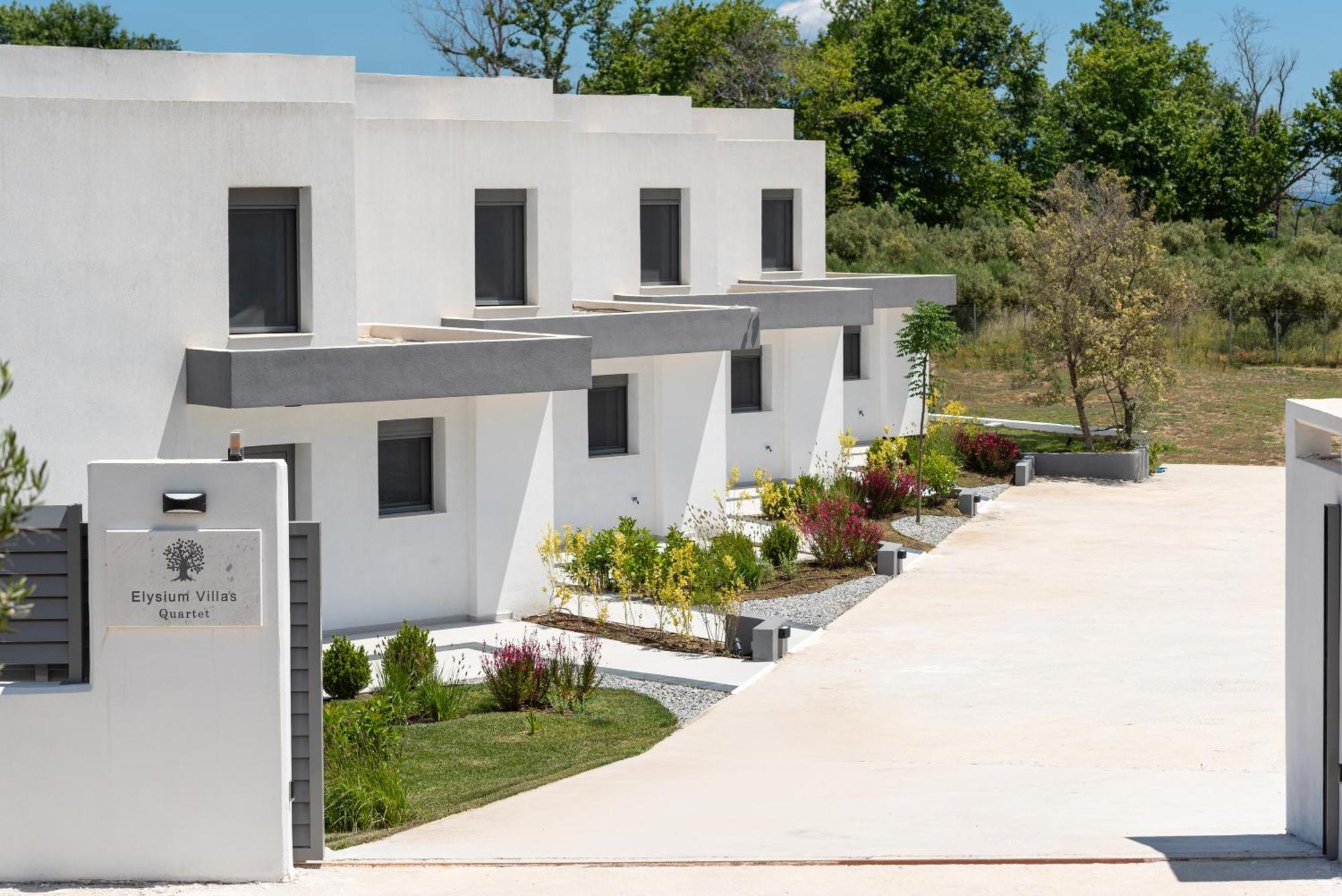 Elysium Villas Quartet Sarti Exterior foto