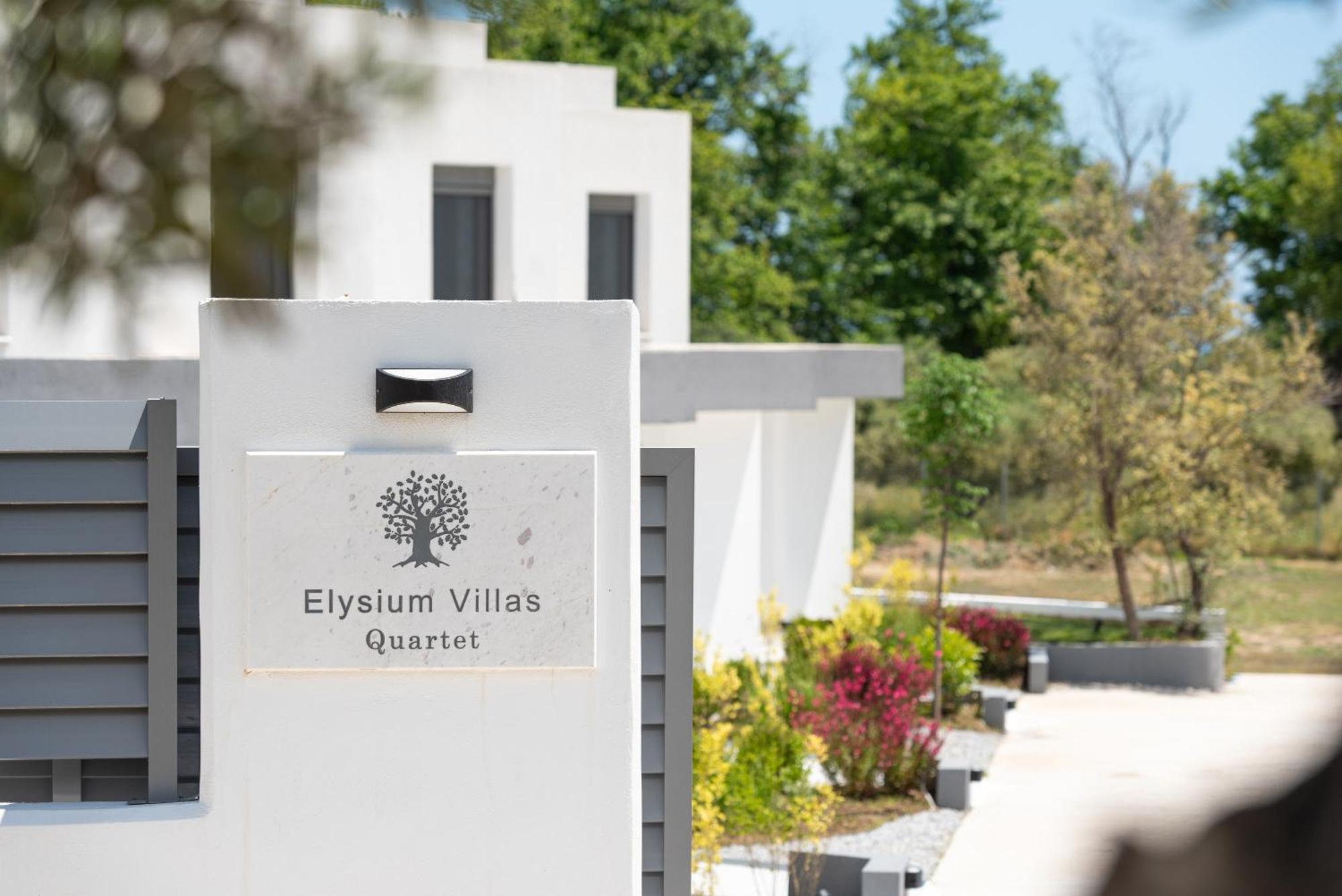 Elysium Villas Quartet Sarti Exterior foto